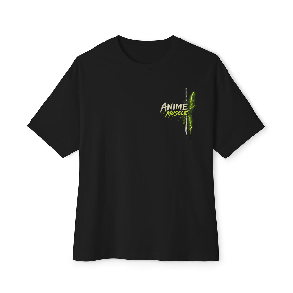 Anime Muscle Tee — Retro Gym Anime Graphic Shirt