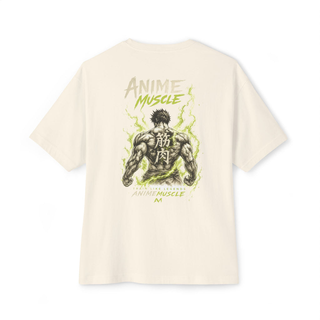 Anime Muscle Tee — Retro Gym Anime Graphic Shirt