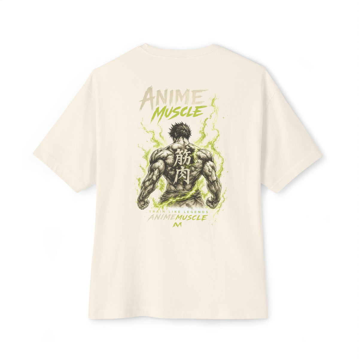 Anime Muscle Tee — Retro Gym Anime Graphic Shirt