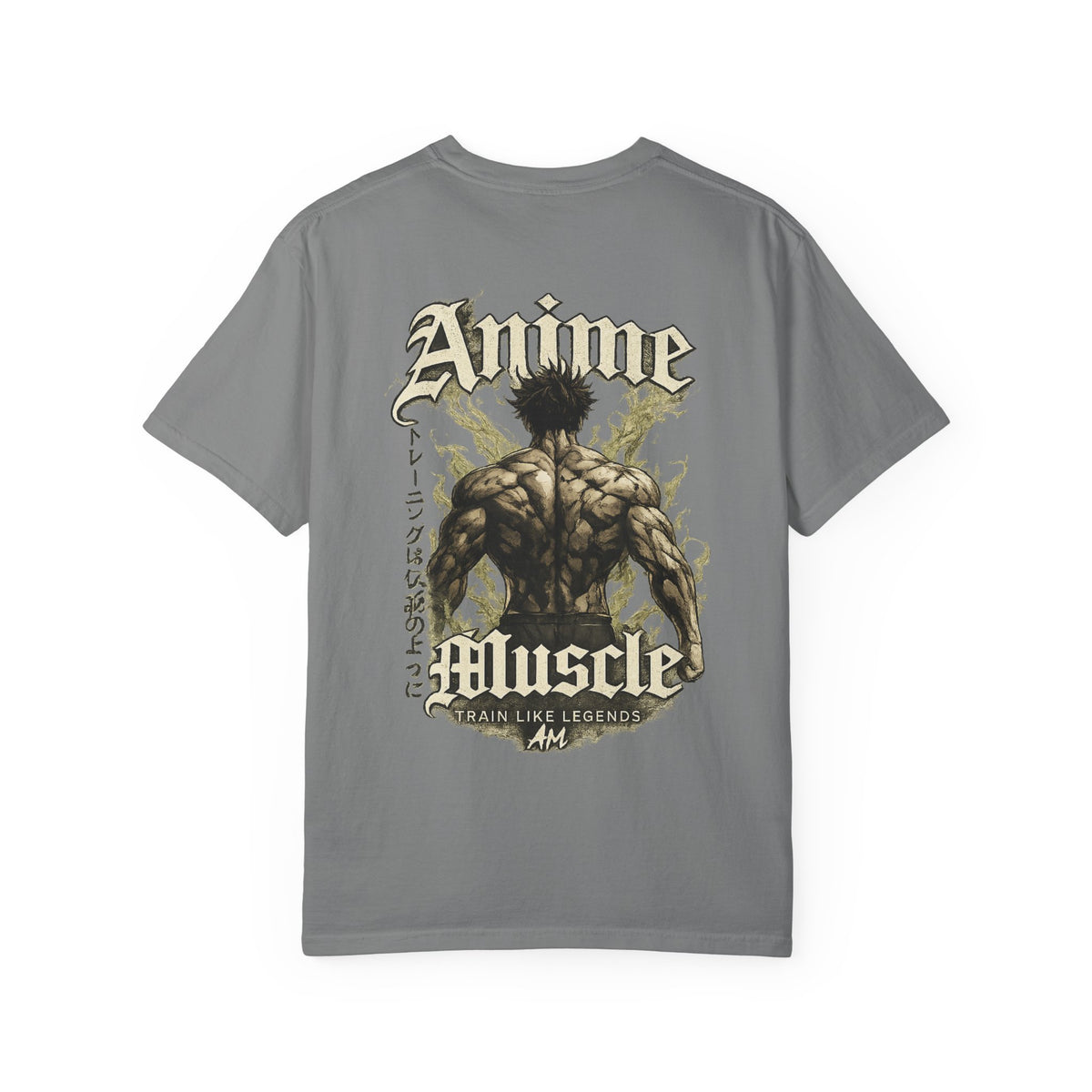 Anime Muscle T-Shirt — Graphic Vintage Gym Tee