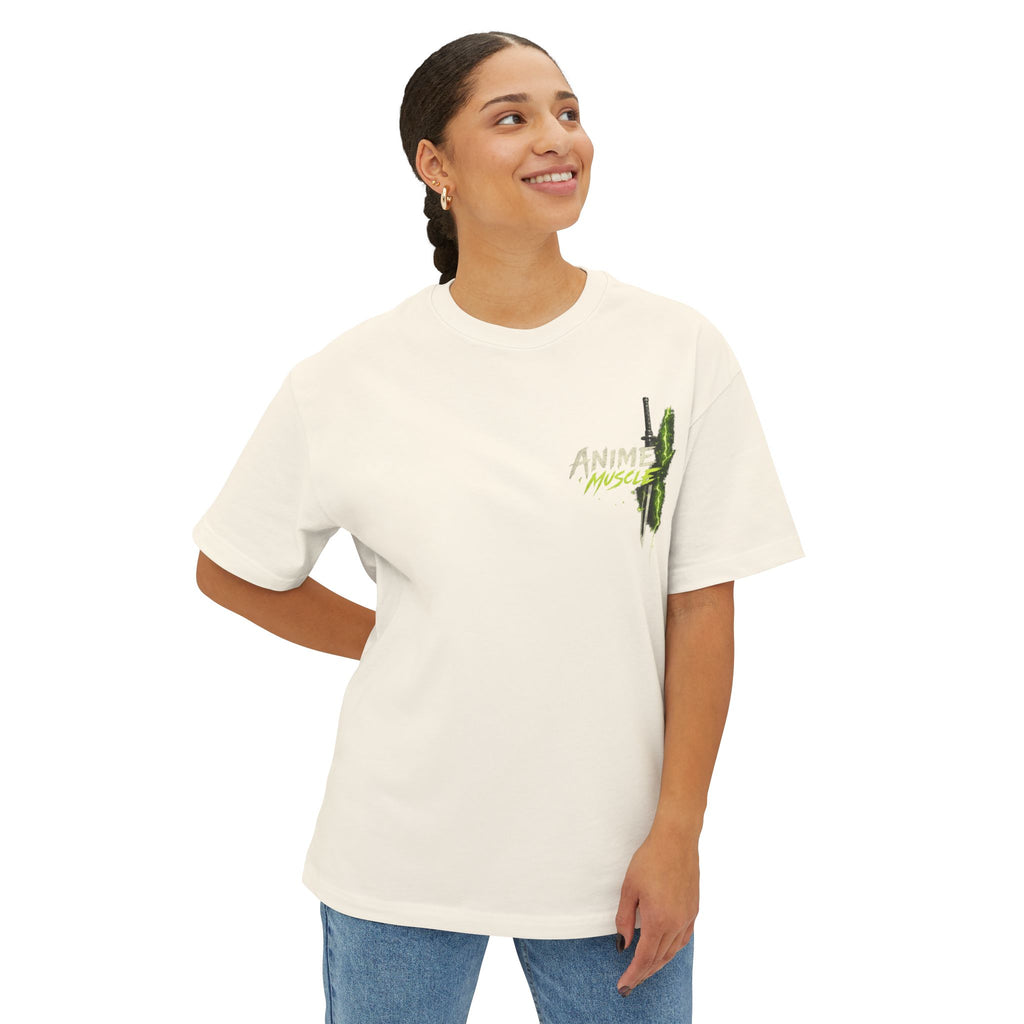 Anime Muscle Tee — Retro Gym Anime Graphic Shirt