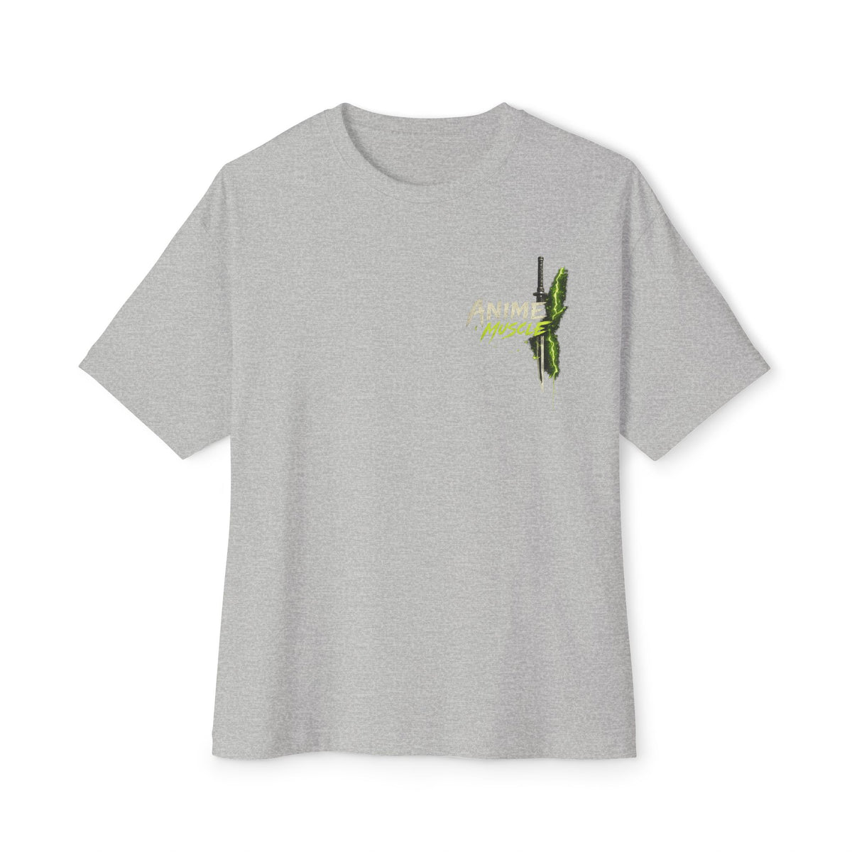 Anime Muscle Tee — Retro Gym Anime Graphic Shirt