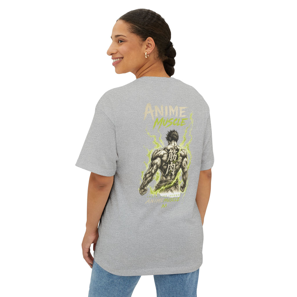 Anime Muscle Tee — Retro Gym Anime Graphic Shirt
