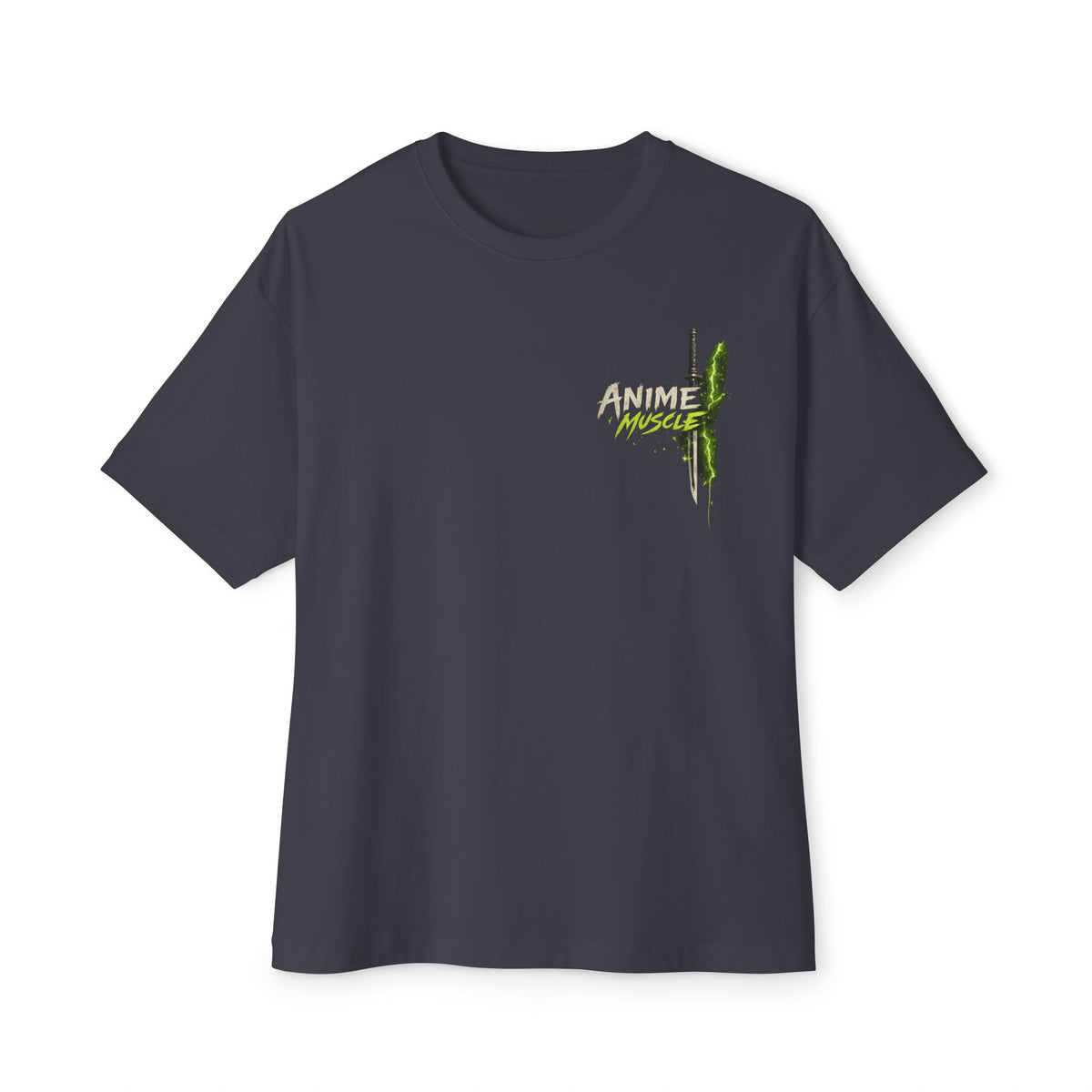 Anime Muscle Tee — Retro Gym Anime Graphic Shirt