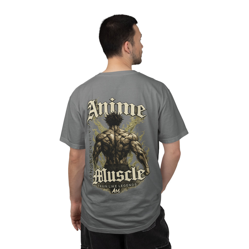 Anime Muscle T-Shirt — Graphic Vintage Gym Tee