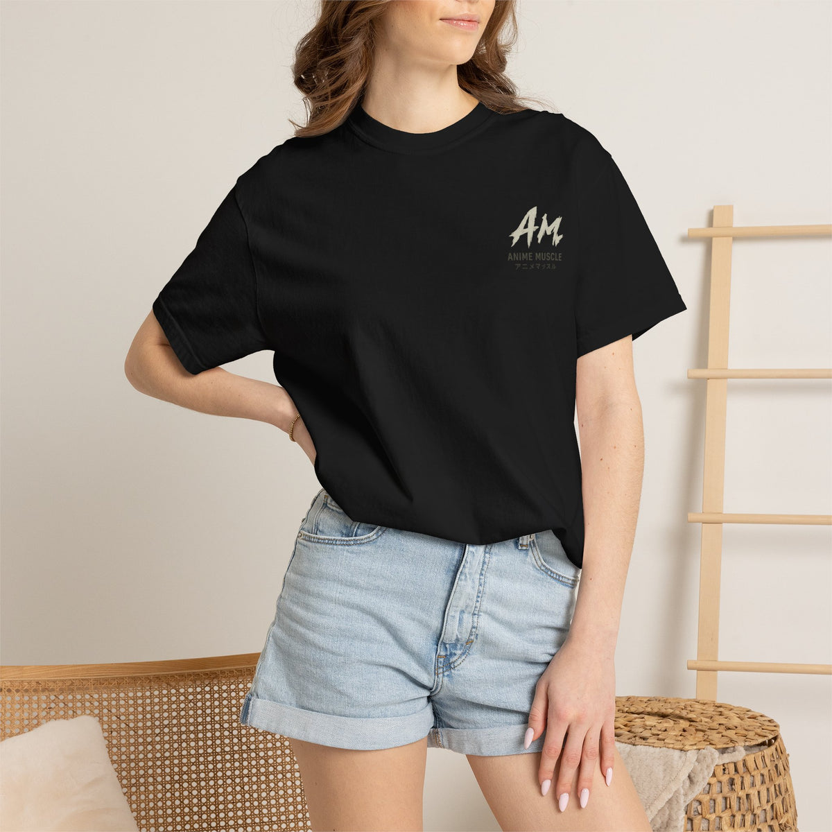 Anime Muscle T-Shirt — Graphic Vintage Gym Tee