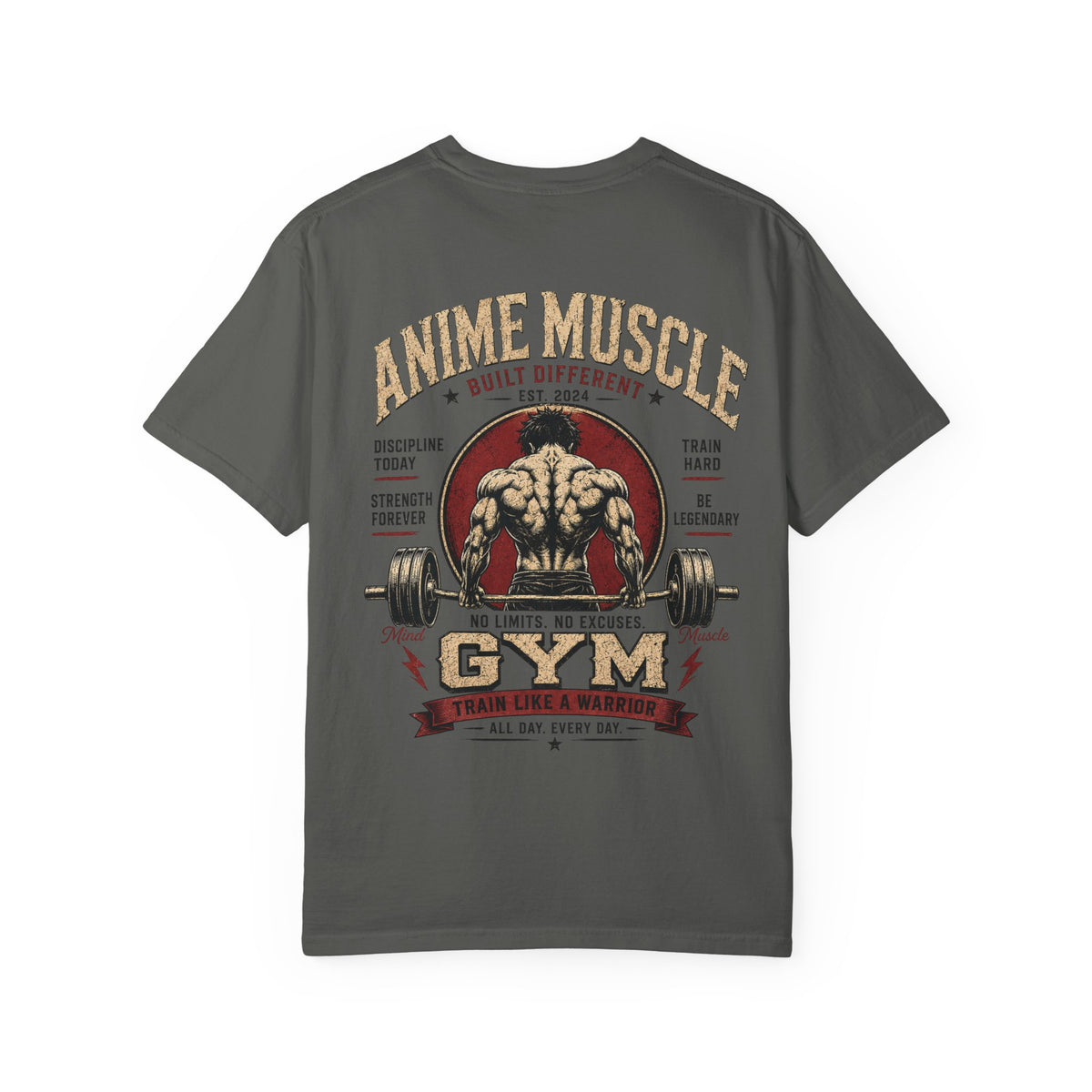 Anime Muscle Vintage Gym Shirt