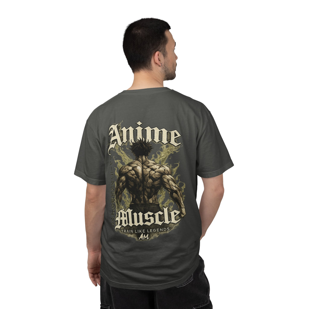 Anime Muscle T-Shirt — Graphic Vintage Gym Tee