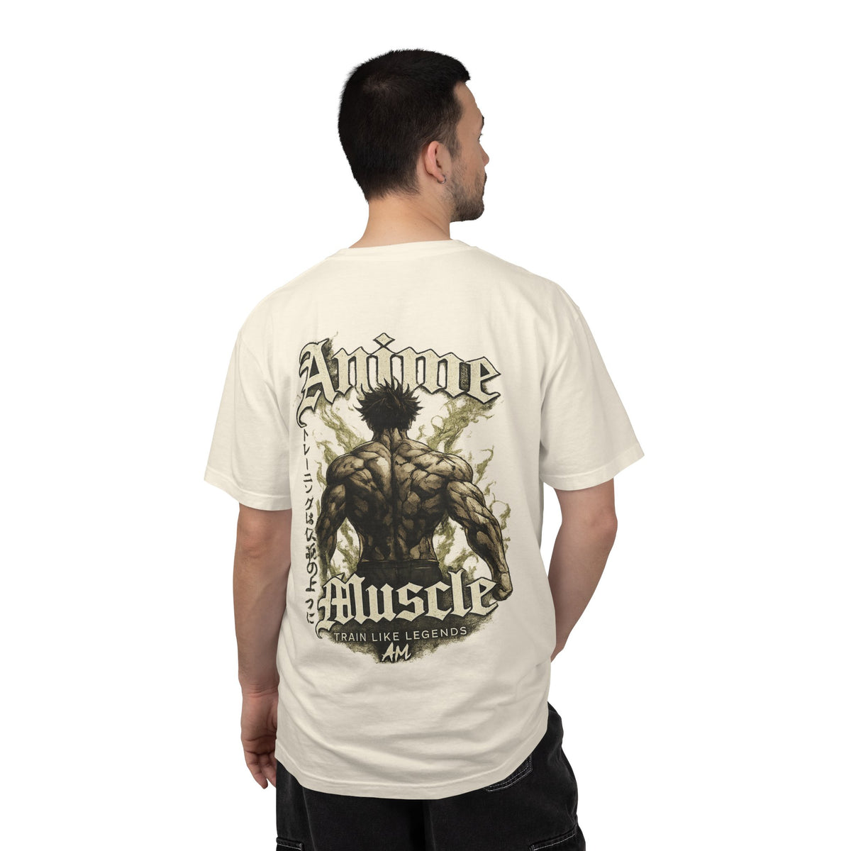 Anime Muscle T-Shirt — Graphic Vintage Gym Tee